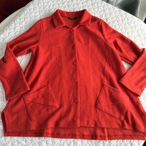 F.H. Clothing Co. Cotton Mini Rib Sutton Jacket Size Medium USA Made